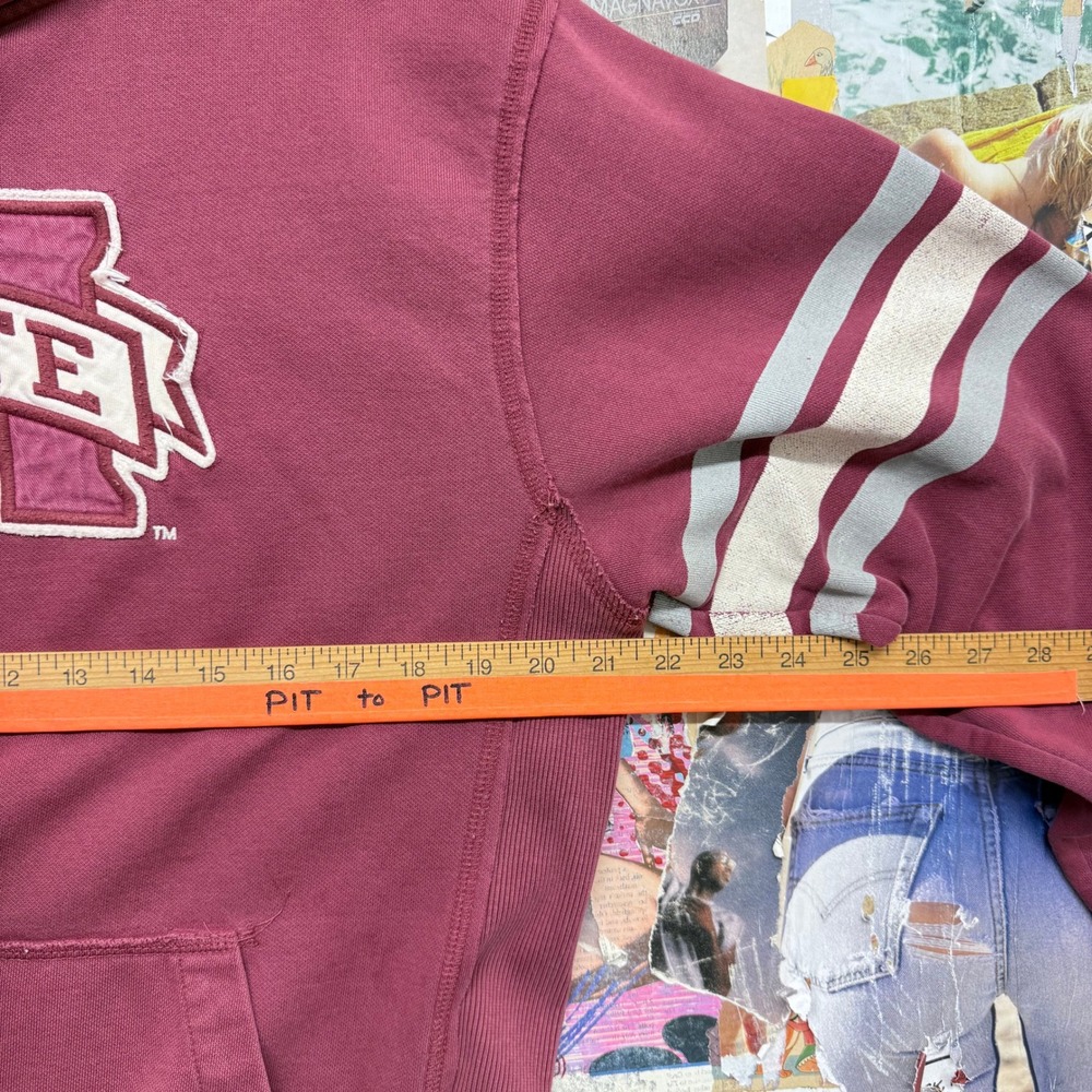 Mississippi State Bulldogs Colosseum Pullover‎ Hoodie Sweatshirt Medium - Picture 4 of 7